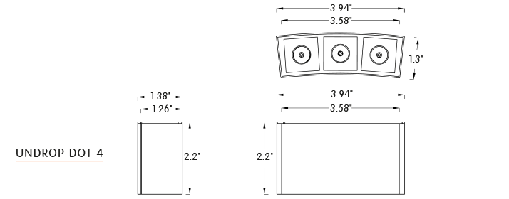 Undrop Dot Curve-SPSH-U